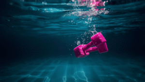 Heavy weights in water